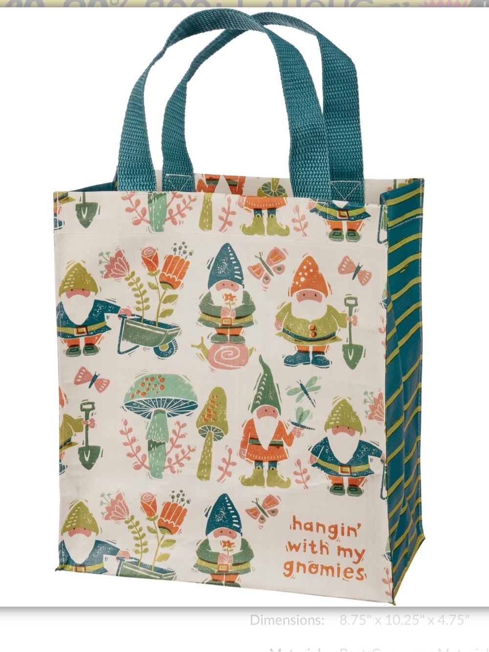 3/$15 Hangin’ with my gnomies reusable bag